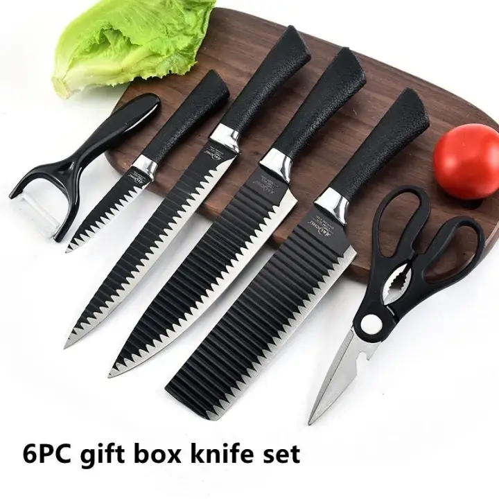 6 IN 1 KITCHEN Cutter SET 6 PIECES SCISSORS SET FOR KITCHEN No Ratings - Image 2