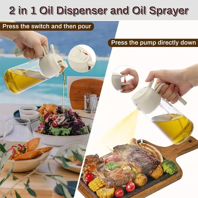 Oil Control Sprey Bottle 2 in 1 - Image 4